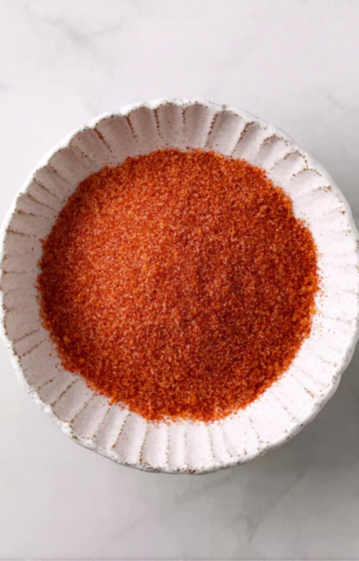 Homemade barbecue spice rub for smoked ham