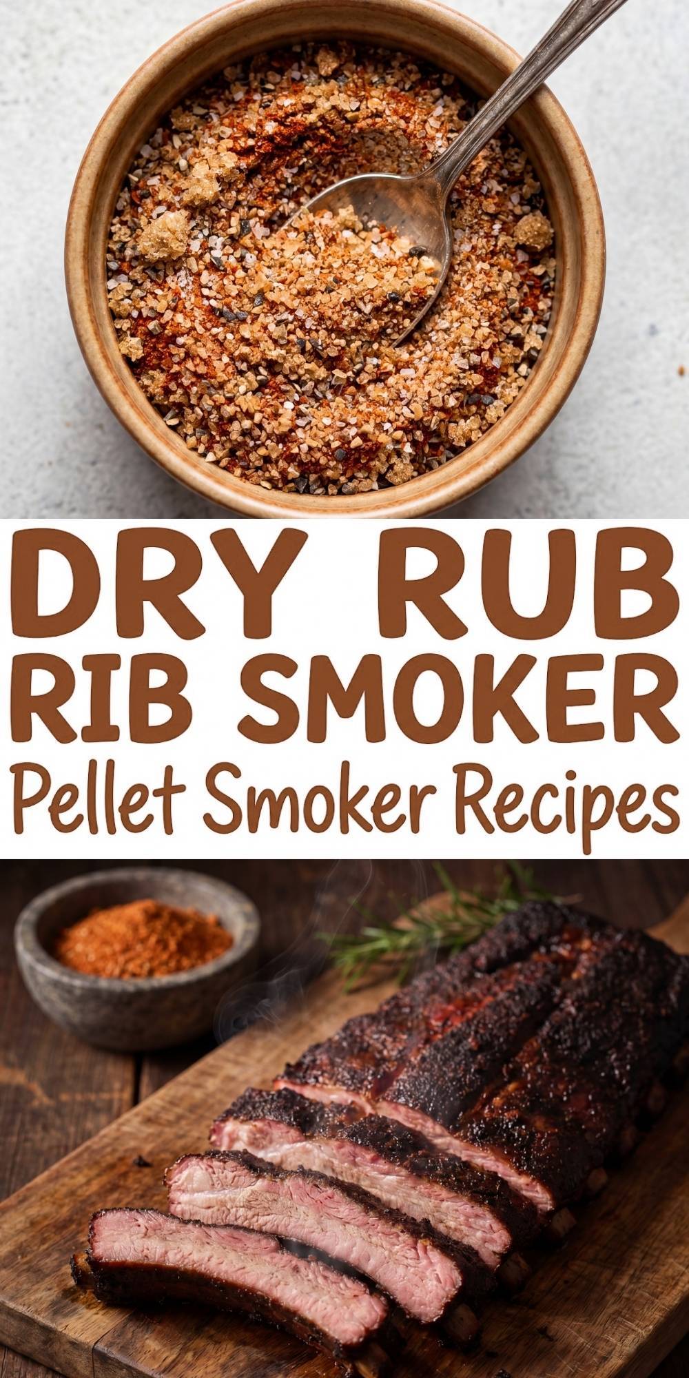 homemade dry rub seasoning mix for easy dry rub rib recipe pellet smoker with spices and brown sugar