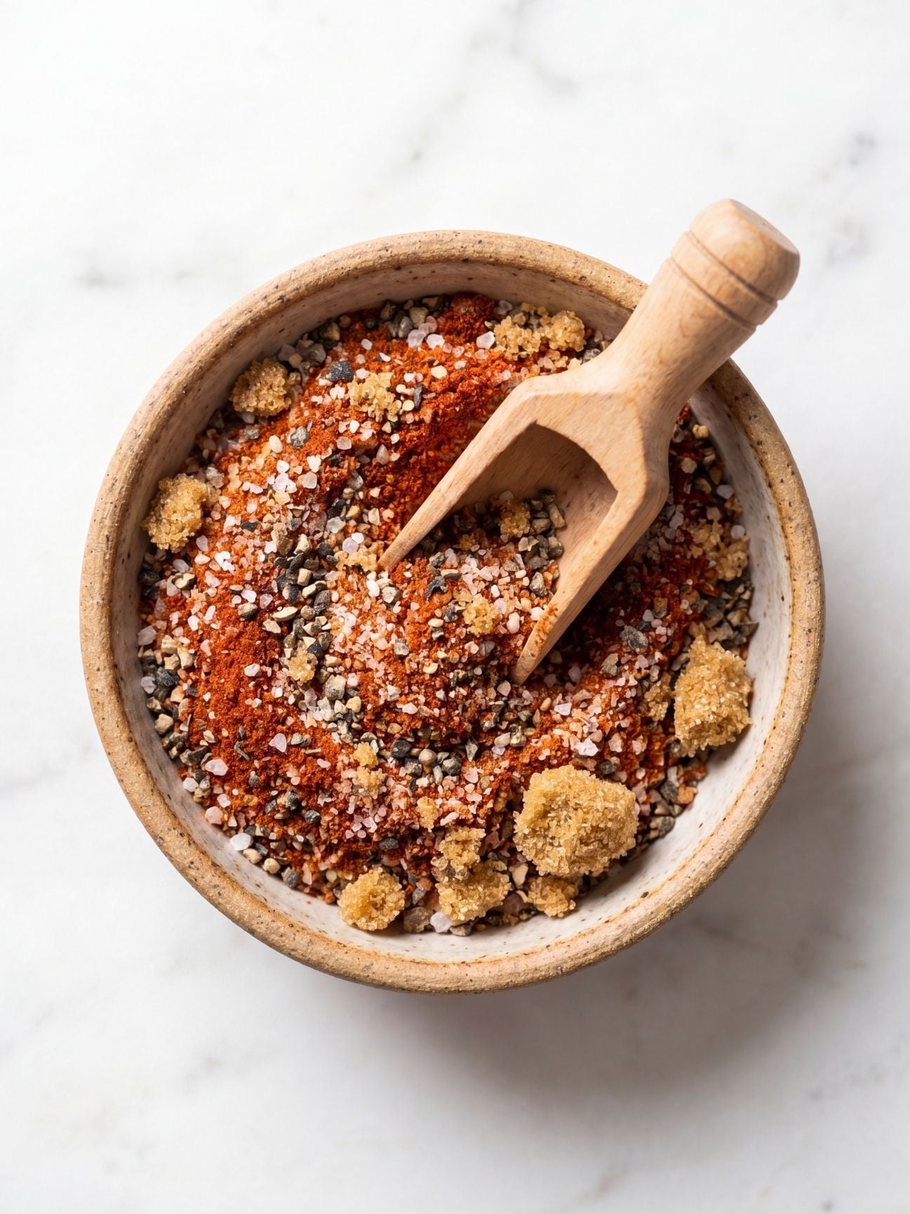 tender wagyu beef brisket recipe dry rub seasoning with salt pepper spices and brown sugar mix