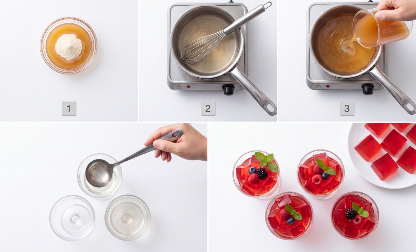 beef gelatin jello steps