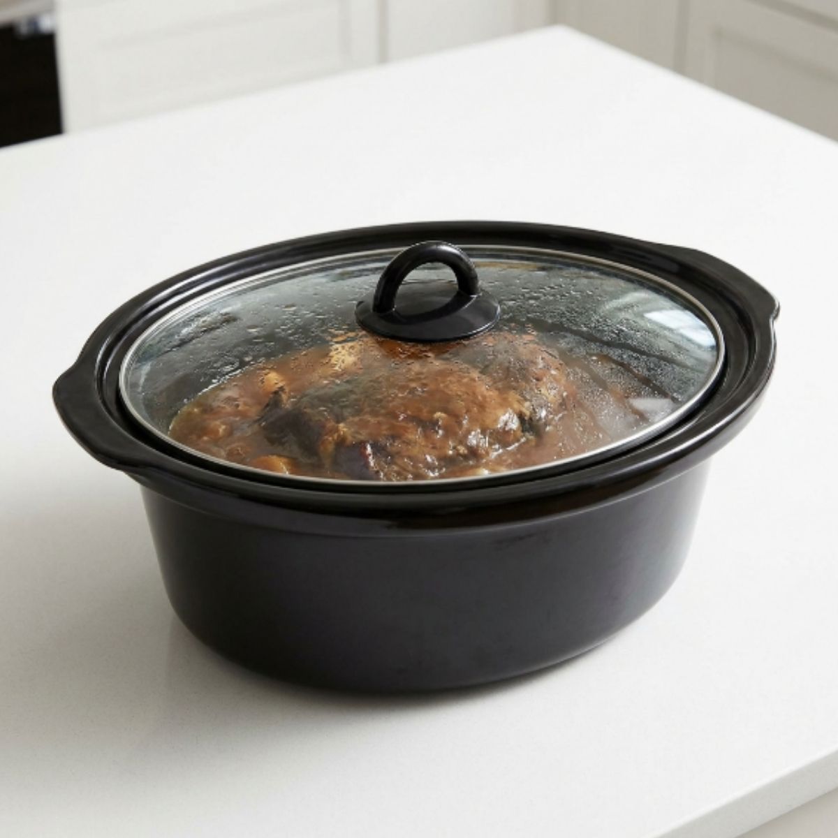 mississippi-pot-roast-cooking-with-the-lid-on-a-slow-cooker