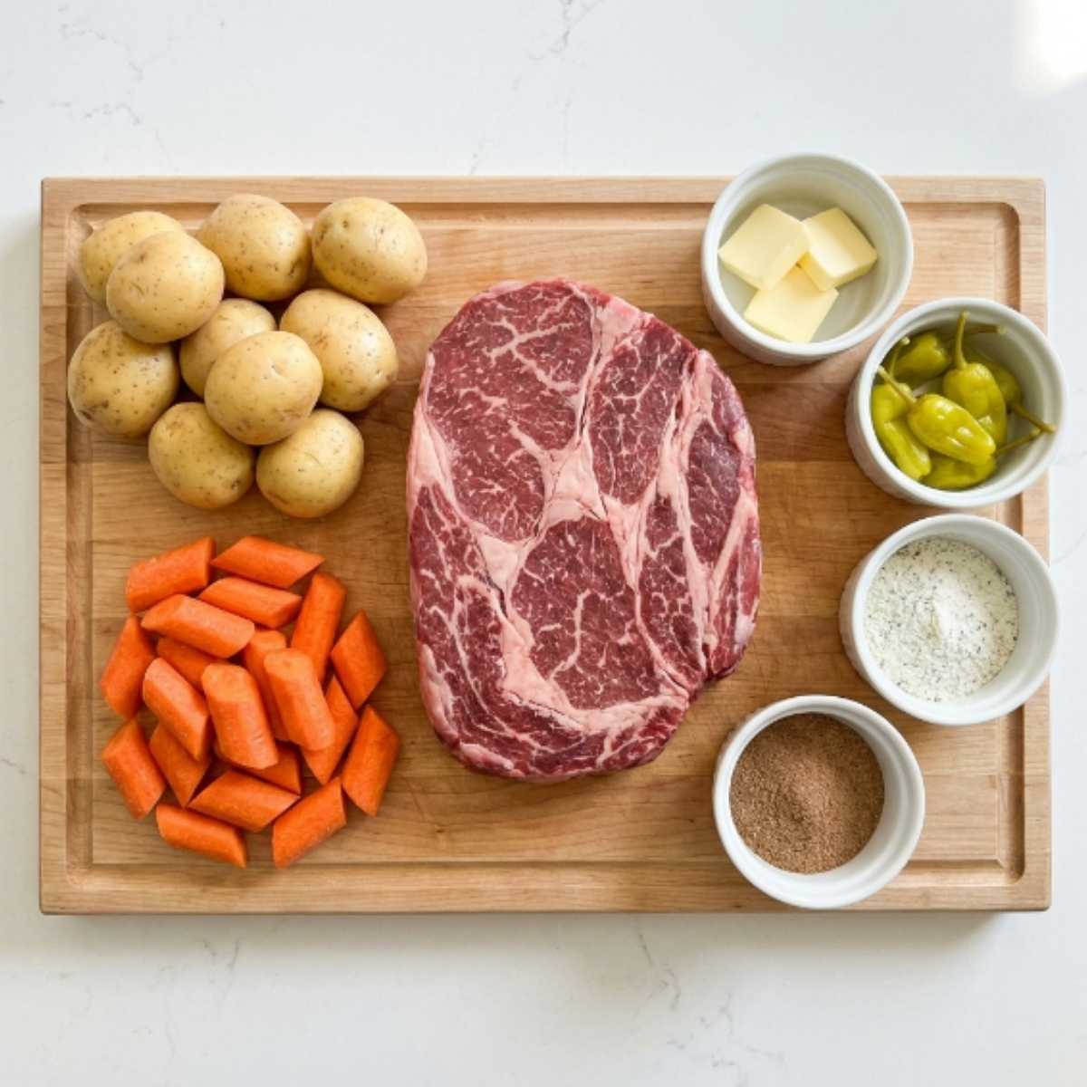ingredients-for-mississippi-pot-roast-with-vegetables-including-raw-beef-baby-potatoes-chopped-carrots-and-seasonings